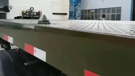 Semirimorchio a pianale ribassato da 40 piedi a 3 assi dell'Arabia Saudita