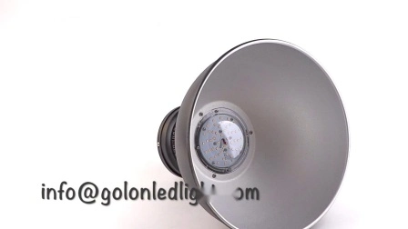 Magazzino, fabbrica, mercato, showroom, palestra, ufficio, negozio, lampada a cupola industriale a LED ad alta baia, 50 W, 80 W, 100 W, 150 W, 200 W, luce a LED ad alta baia con riflettore