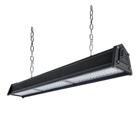 Illuminazione di emergenza lineare ad alta baia con sensore di luce lineare a LED High Bay IP65 ETL CB 60W-300W Illuminazione di emergenza lineare ad alta baia per magazzino